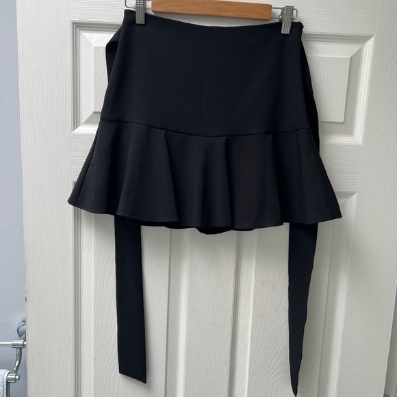 Zara Black Mini Skort - Picture 7 of 8